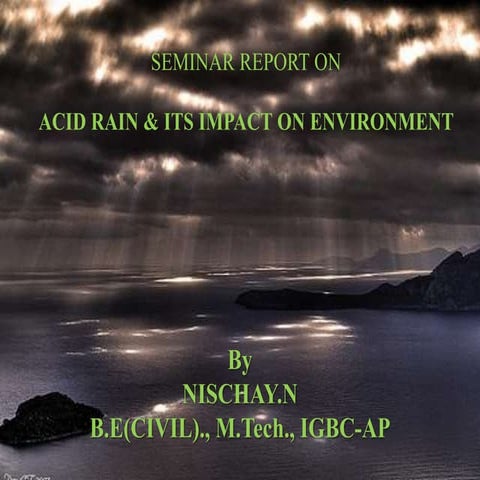 ACID RAIN PPT
