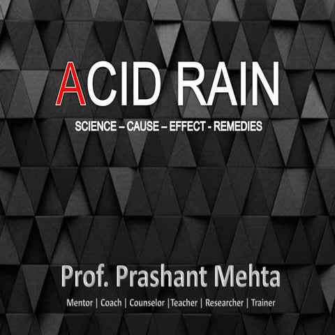 Acid rain