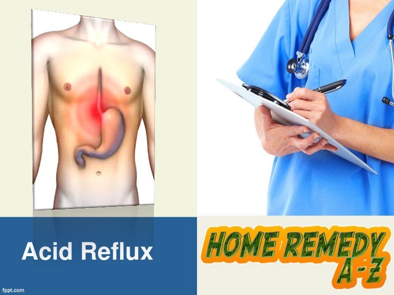 reflux remedy at home