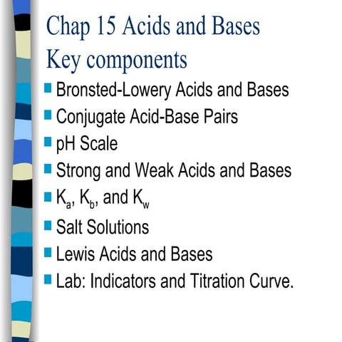 acids and bases