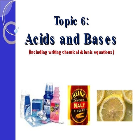 Acids And  Bases