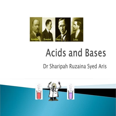 Acids and bases