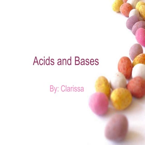 Acids and Bases