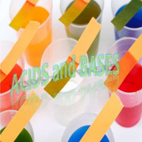 TOPIC 8 : Acids and Bases
