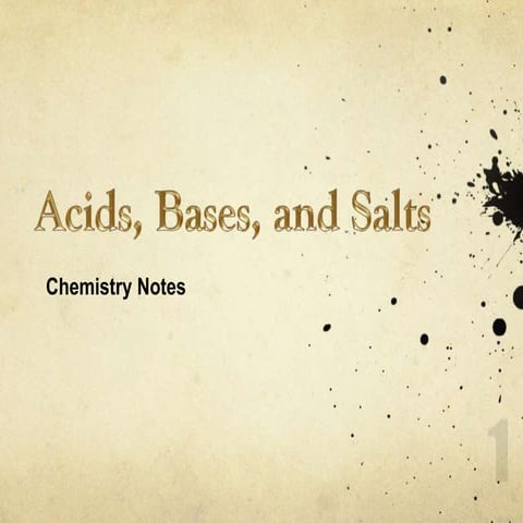 Acids, bases and salts according to the syllabus of CAIE and IGCSE