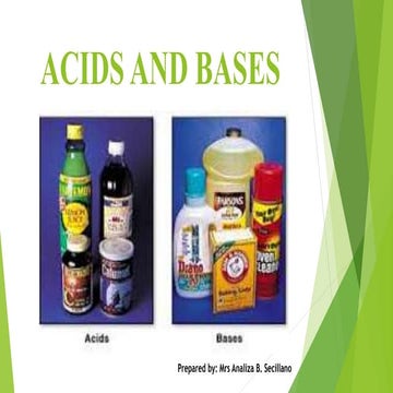 ACIDS AND BASES