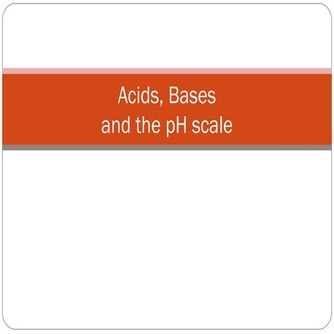 Acids bases