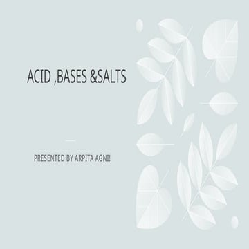 Different kinds of compounds CBSE Class x presentation Chemistry