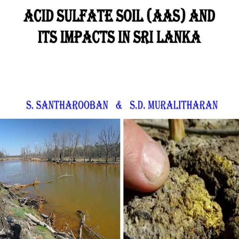 Acid soil and impacts in sri lanka