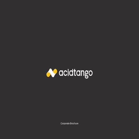 Acid Tango | Corporate Brochure