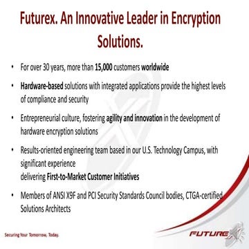 Futurex Slides at ACI Exchange 2013, Boston