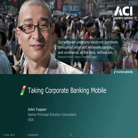 Taking Corporate Banking Mobile