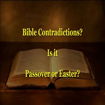 Isn't Easter an Error in The King JAmes Bible?