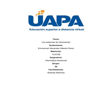 sistema de información 