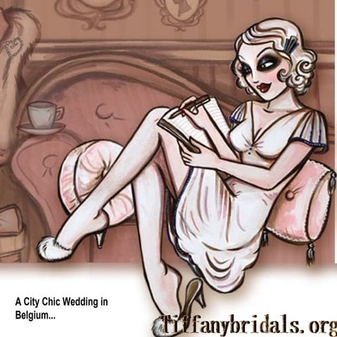 A city chic wedding in belgium by tiffanybridals.org