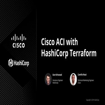 Cisco ACI with HashiCorp Terraform (APAC)