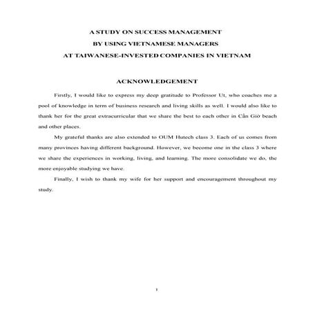 Acknoeledgement & abstract