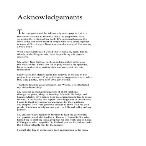 Acknowledgements | PDF