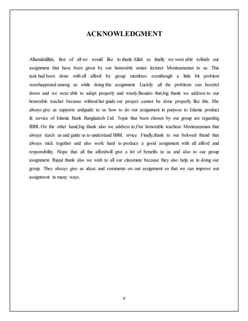 Example of acknowledgment | PDF Example Of Acknowledgment | Pdf