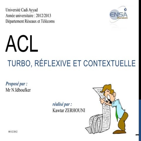 Acl avancée