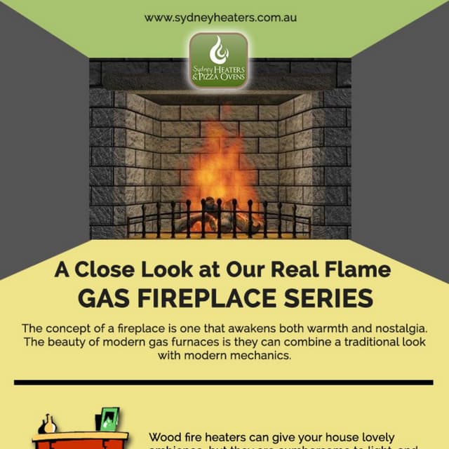 A close look at our Real Flame Gas Fireplace Series PDF