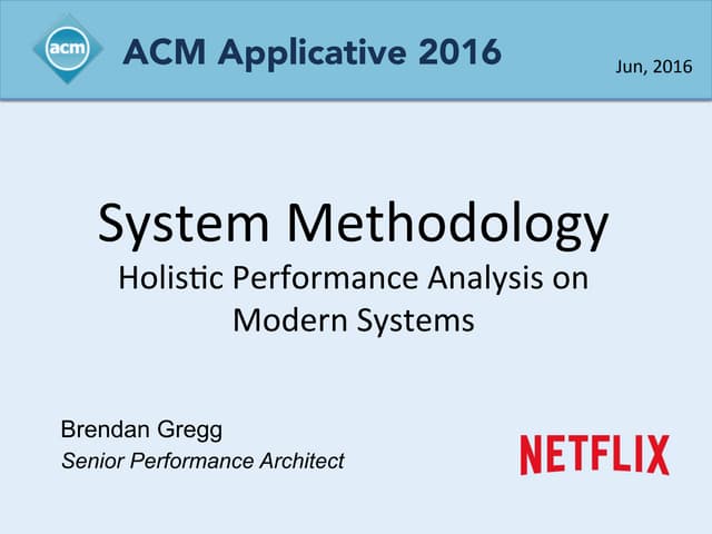 ACM Applicative System Methodology ...