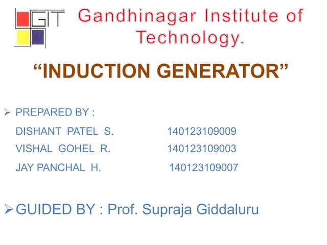 induction generator
