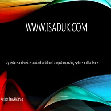 History of Operting System Windows and a simple comparision