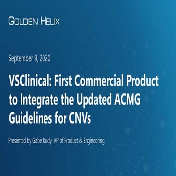 ACMG guidelines 2015: How to interpret DNA variants? [Today's paper] | PDF
