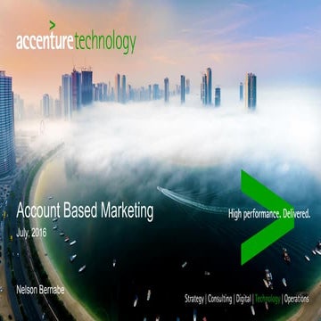 Account Based Marketing Overview