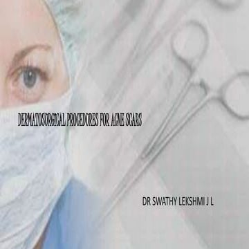 surgical management of acne scars