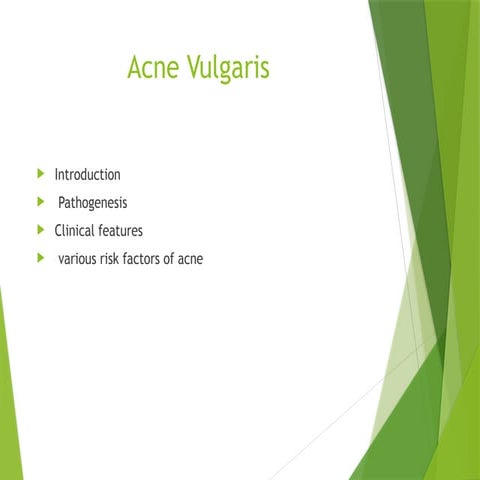 Comprehensive Overview of Acne Vulgaris: Pathogenesis, Clinical ...