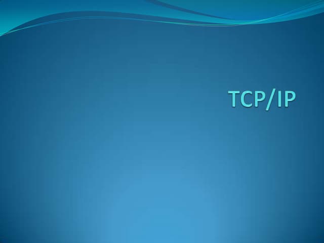 TCP/IP