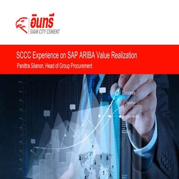 SAP Ariba Solutions Realized: Stories of Effective Implementation and Forward Thinking - SID 51777