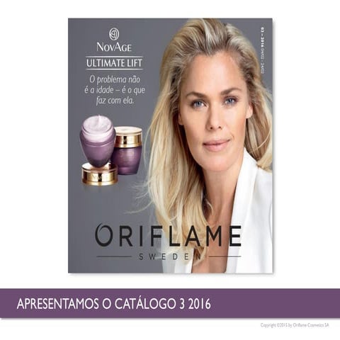 Campanhas catálogo 3 Oriflame