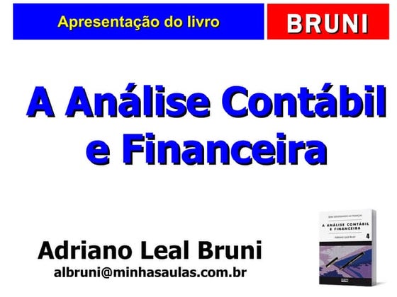 Apresentação do livro