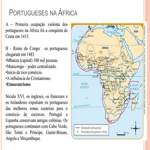 A colonização portuguesa