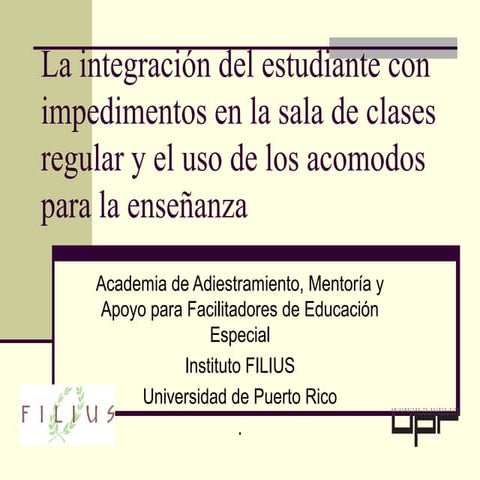 Acomodo Razonable | PDF