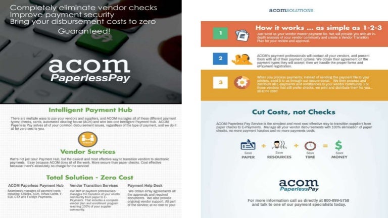 paperless 800 number pay 081716 paperless claude mba overview phone rosay, Acom pay