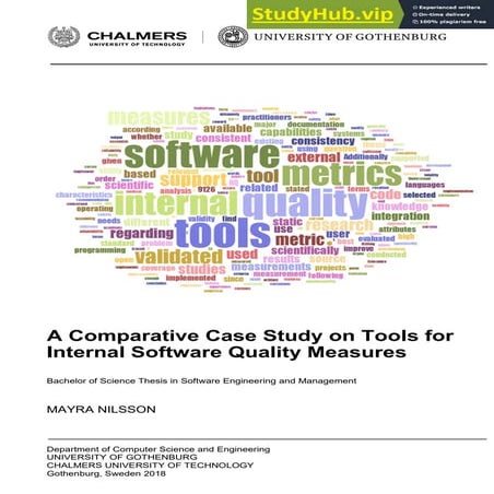 A Comparative Case Study On Tools For Internal Software Quality ...