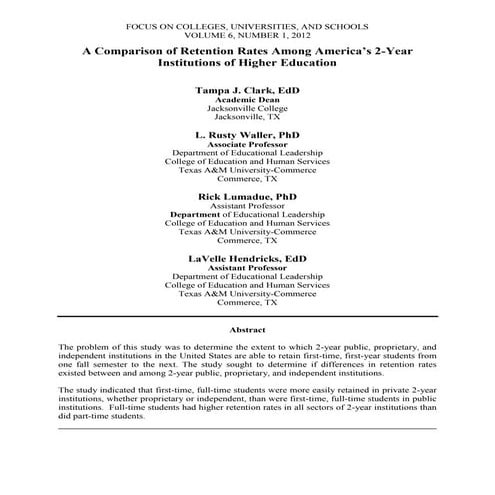 Dr. L. Rusty Waller - www.nationalforum.com