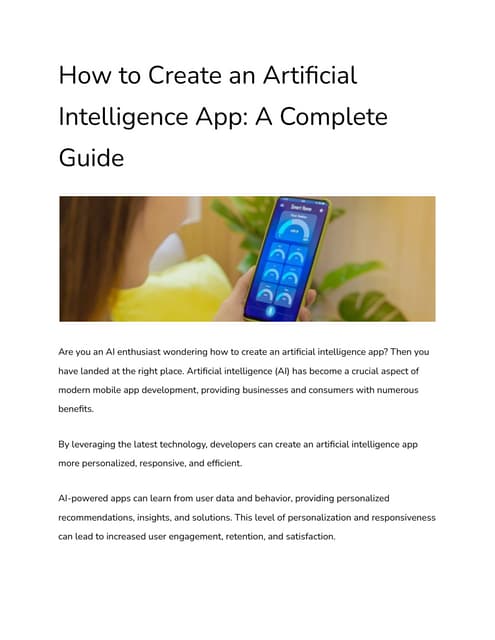 How to Build an AI App - TheCodeWork.pdf