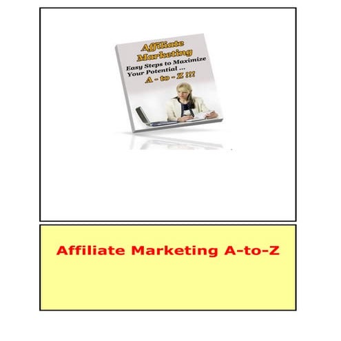 A Complete Guide To Affiliate Marketing eBook | PDF