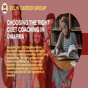 Best CUET Coaching in Jaipur | PDF