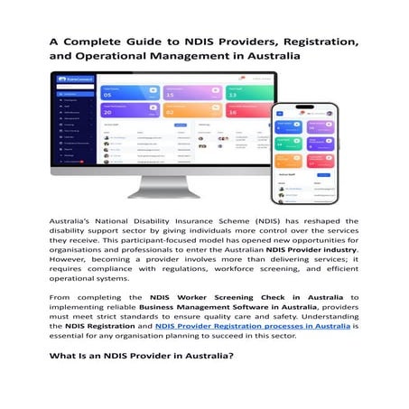 Step-by-Step Guide to NDIS Provider Application and Registration ...