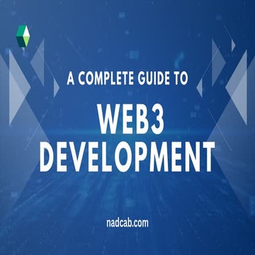 A Complete Guide to Web3 Development Services | PPT