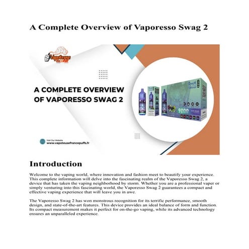A Complete Overview of Vaporesso Swag 2.pdf
