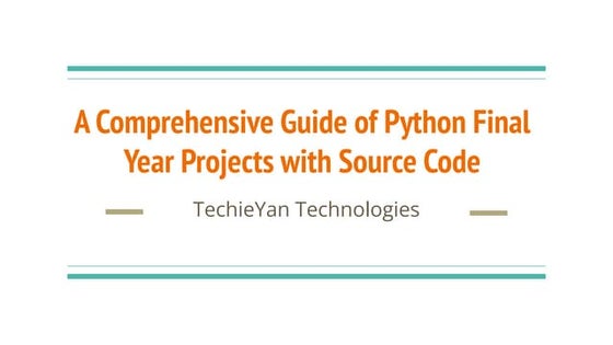 Python Programming Introduction For Students | PPT
