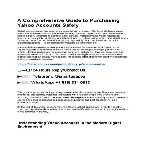 A Comprehensive Guide to Purchasing Yahoo Accounts Safely.docx