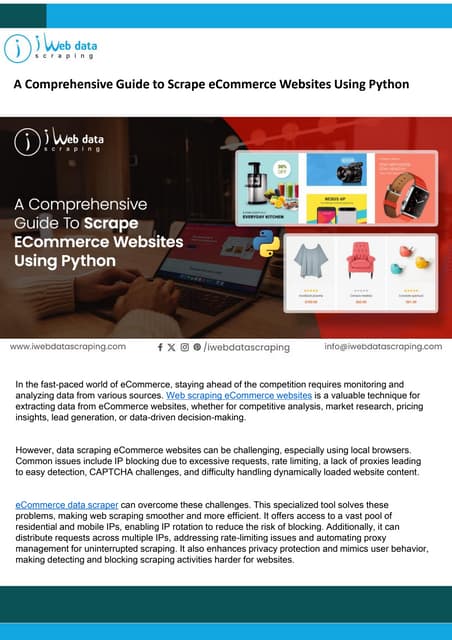 A Comprehensive Guide to Scrape eCommerce Websites Using Python.pdf